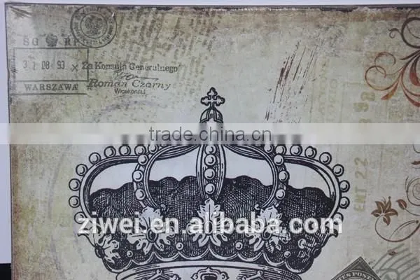 Vintage Wooden Wall Painting Hanging Decor