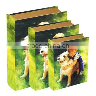 2016 New Design Wooden Book Box