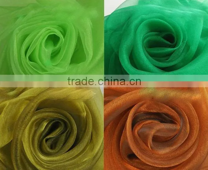 colorful snow organza from jiaxing shengrong factory