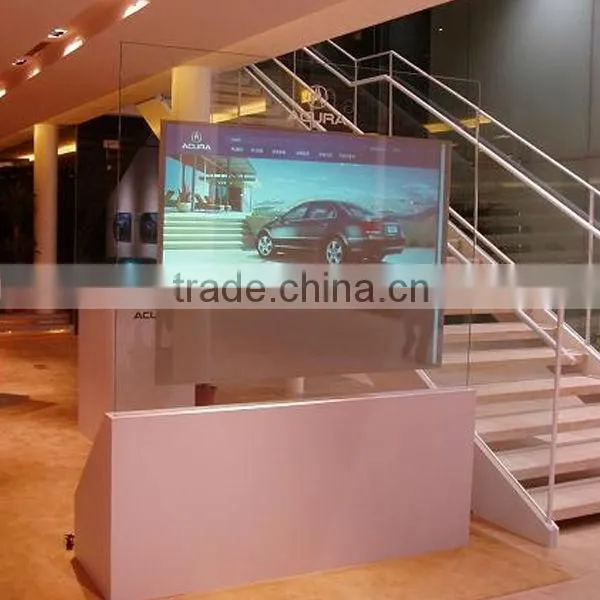 Professional Chariot transparent holographic rear projection film with best price