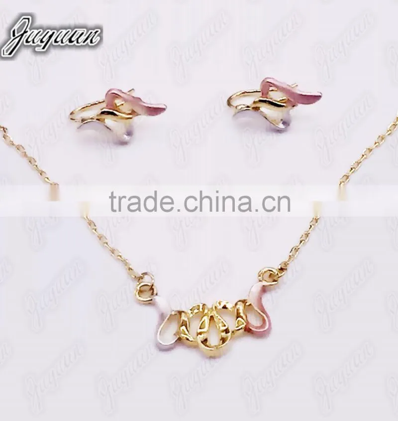 2016 China Wholesale Fashion Crystal Children's Jewelry Set