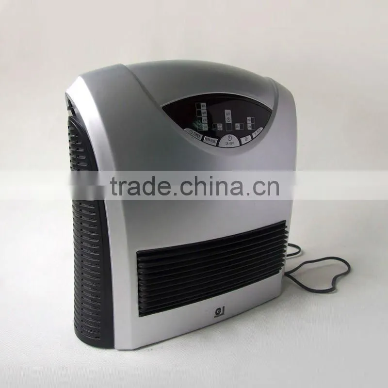 Hepa type ozone air purifier with UV lighting