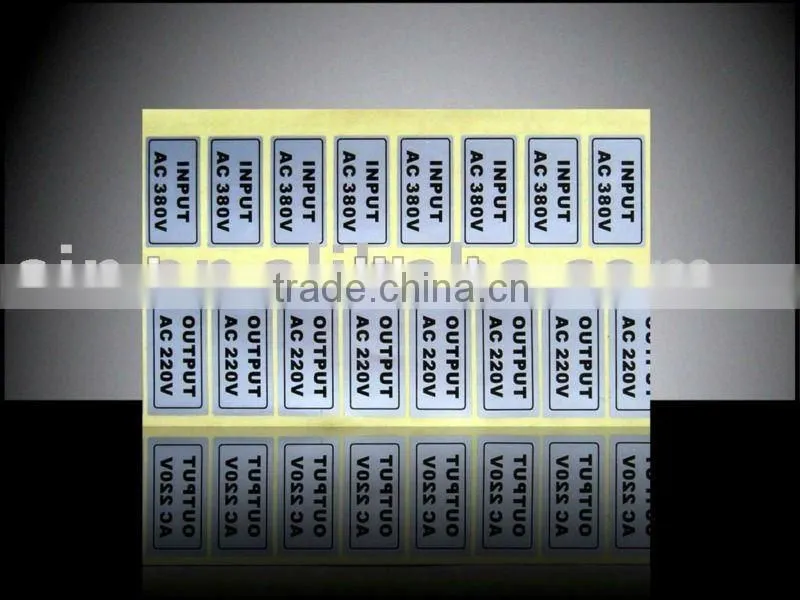 shanghai printing round colorful sticker