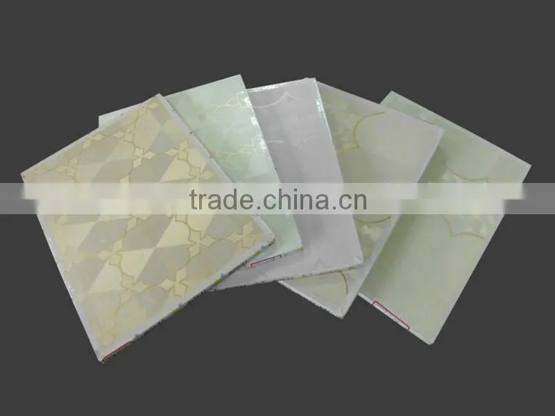 New color pvc gypsum ceiling tiles