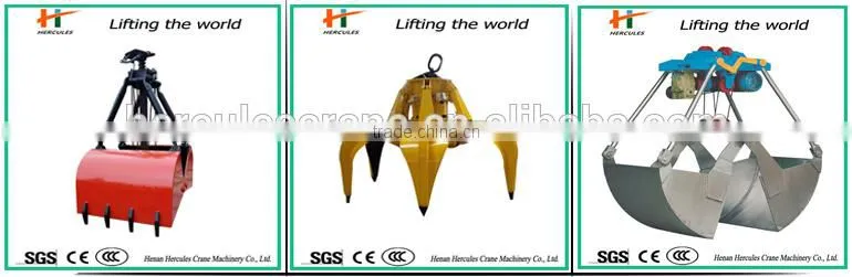 Hercules Warehouse Equipment Used Metal Scrap Grab Machine with Universal Control