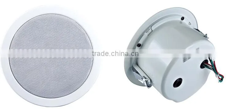 Fire Retardant lron cover smallpax PA ceiling speaker