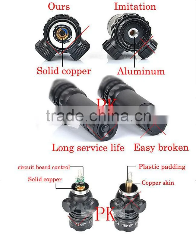800m long distance military standard red green beam laser sight