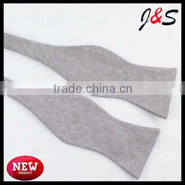 wholesale plain color self bow tie SB019