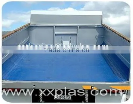 10mm UHMW-PE plastic for tipper truck floor covering, wear-resisting liner for truck, self-lubricating UHMWPE liner