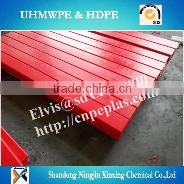UHMWPE wearing strip/colorful wear strips/chain guide wear strips