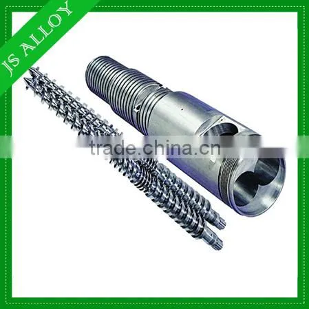 Supply bimetal twin screw and barrel from china-JS ALLOY factory