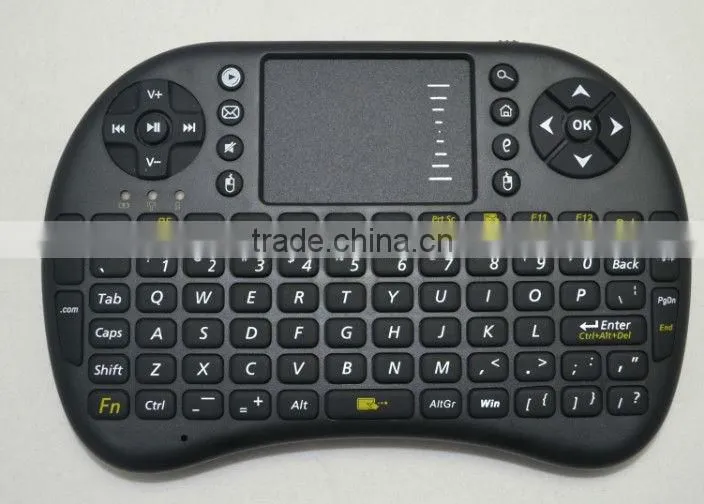 Air Mouse and Mini Wireless Keyboard with IR control For Google TV/Android TV box/PC