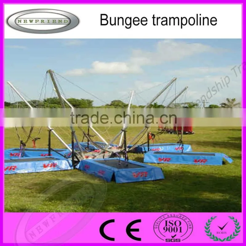 China factory Hot sell inflatable bungee trampoline sale