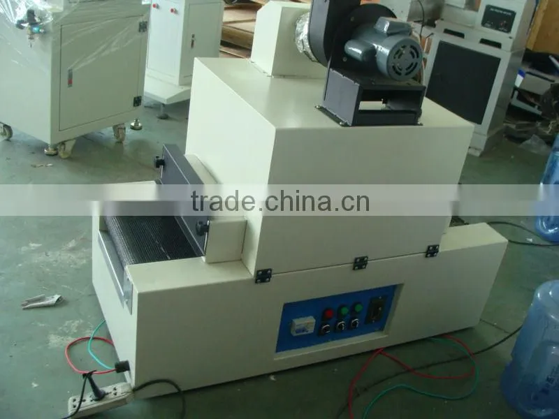 Economic flat tunnel uv curing unit for after uv ink printing