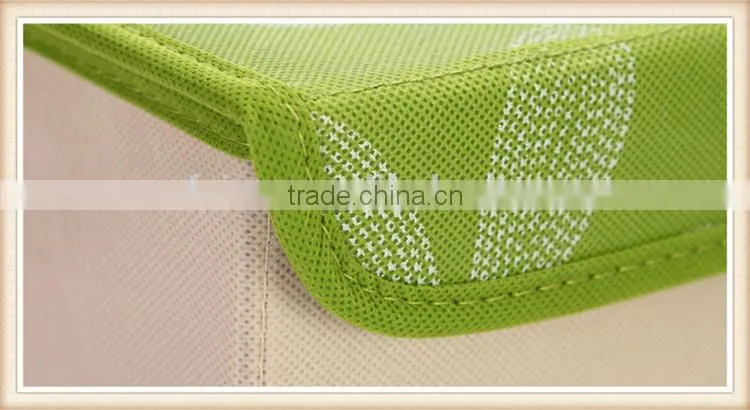 Wholesale in stock 4 color nonwoven storage box