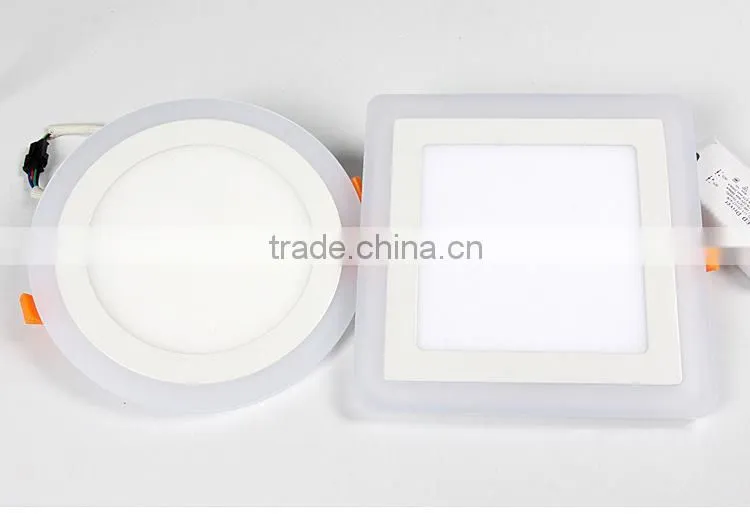 led lights changeable color LED panel light 18+6w