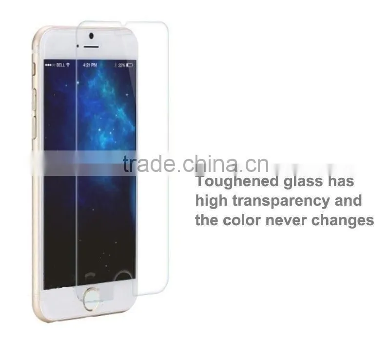 Clear Premium Tempered Glass Screen Protector for Cell Phone, Dust-free, Fingerprint-free, bubble free &Oil Stains Coating