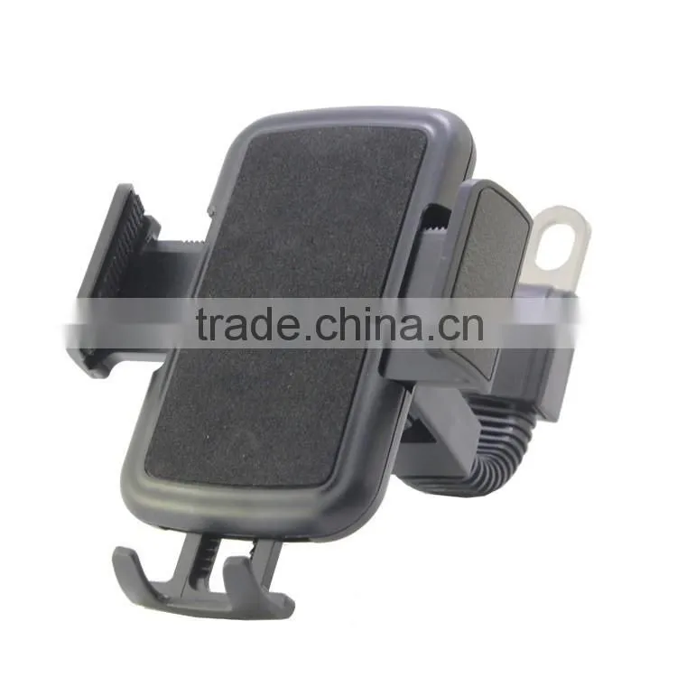 360degree Adjustable Motorcycle Mount rearview mirror mount Holder Stand For Universal Mobile Phone GPS
