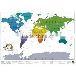 Travel Scratch Map