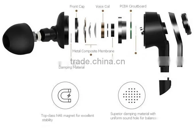 Original XIAOMI Earphone Piston 3 New Version Reddot Award 3.5mm In-ear Stereo Earphone
