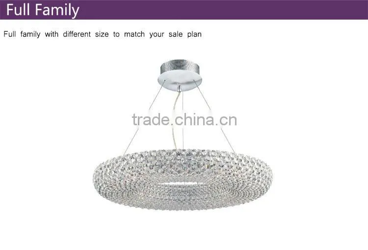 pendant lights of hotel decorative modern crystal chandelier