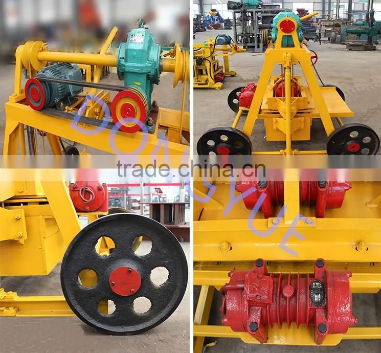 20 years experience Dongyue factory mobile cement block making machine QT40-3B