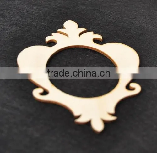 wood veneer frame for decoration