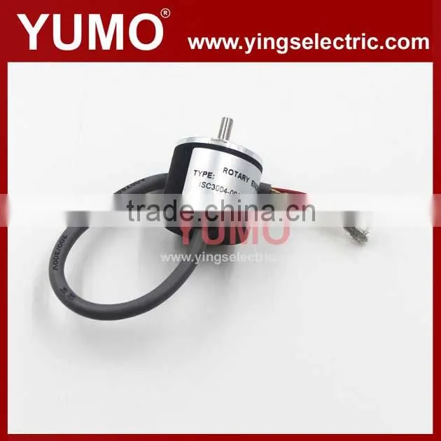 ok YUMO ISC3004 diameter 30mm shaft 4mm 100 pulse A B Z phase mini solid shaft price incremental rotary encoder
