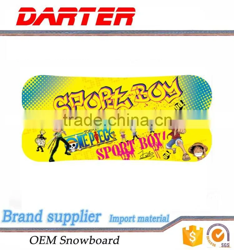 Excellent material all mountain cost-effective snowboard oem child skis