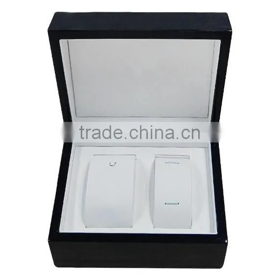 High qaulity wooden Boxes & Cases Material funky wood couple watch box