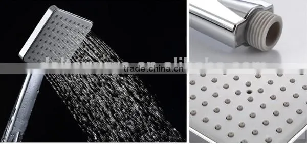 Deltar bath Led shower heads set, rain shower head set with hose