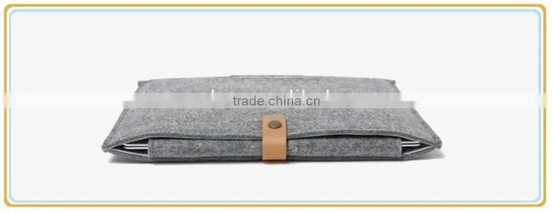 Hot Felt Protective Bag Laptop Sleeve Case For Macbook Laptop Air /Pro / Retina, 11.6",13.3"15.4"