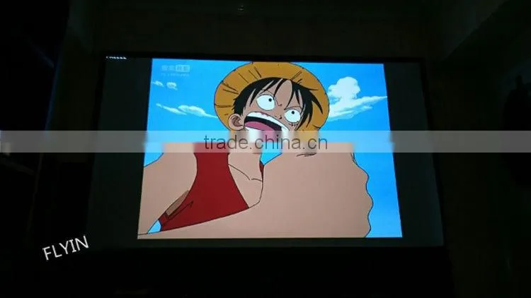 100 inch 16:9 Ratio Manual Fabric Projection Screen Projector Screen