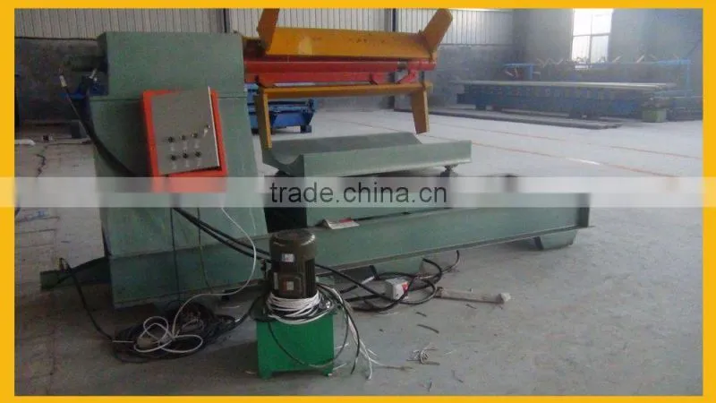 hydraulic steel coil decoiling machine