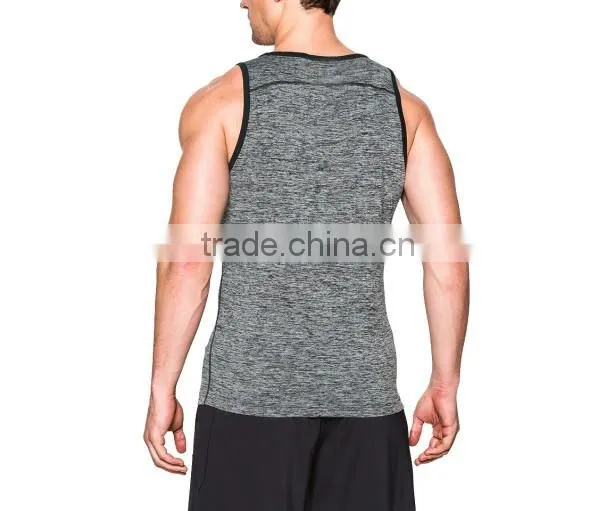 Wholesale custom blank running gym singlets for men