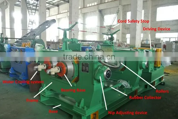 Lab rubber mixing mill