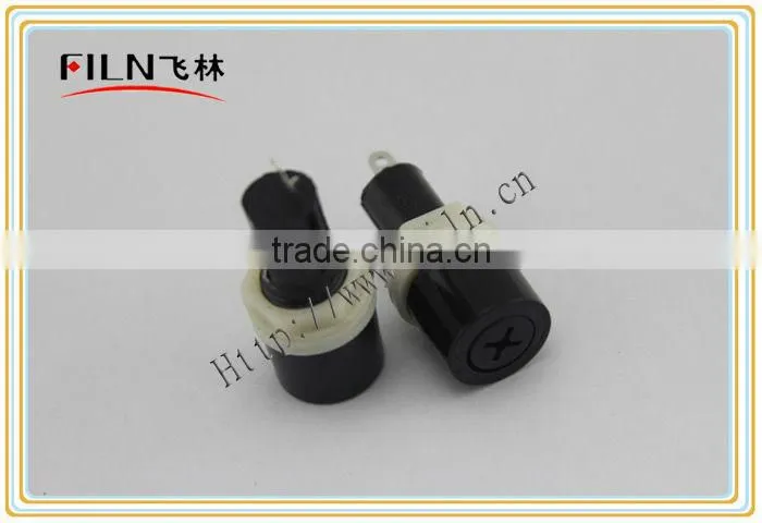 auto black fuse holder for 5x20mm fuse 250VAC/10A