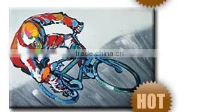 2015 Original Design Outer Wall Decoration Modern Flower Painting