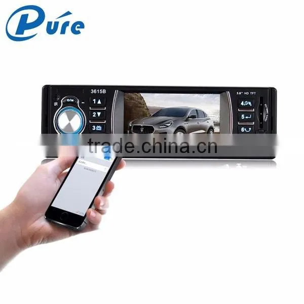 Universal 1 din 12V car mp5 player with bluetooth and reversing function