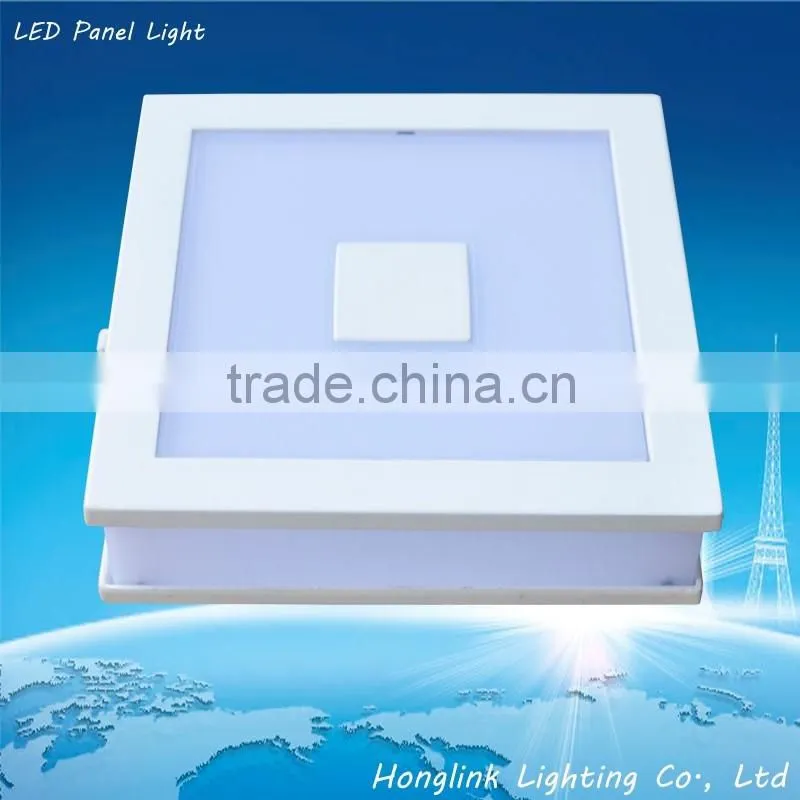 CE RoHS and TUV certificated 6w 9w 12w ceiling recessed LED panel light