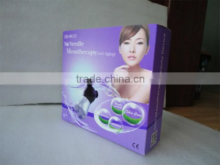 Needle free mesotherapy machine
