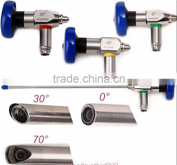 CE ISO approved stainless steel ENT Sinuscope with Storz Stryker Olympus Wolf connector 4.0*175mm 70 degree