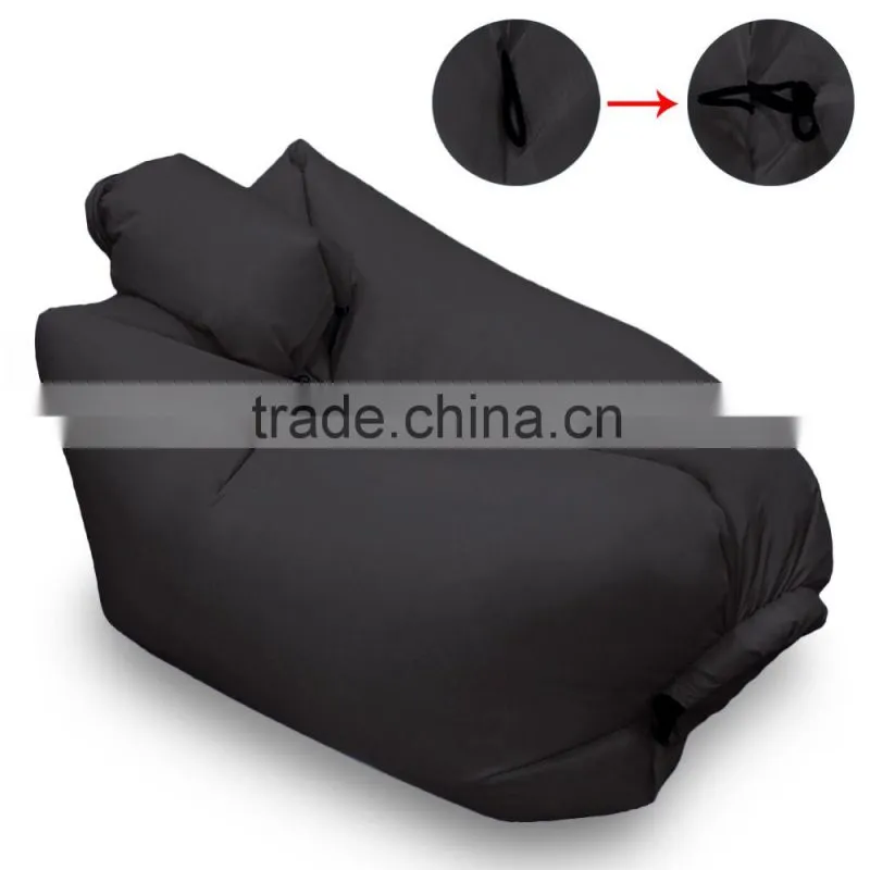 Factory Wholesale 3 season type and air filling inflatable sleeping bag