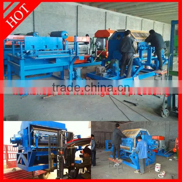 Egg packaging cartons tray machine/Egg tray making machine line
