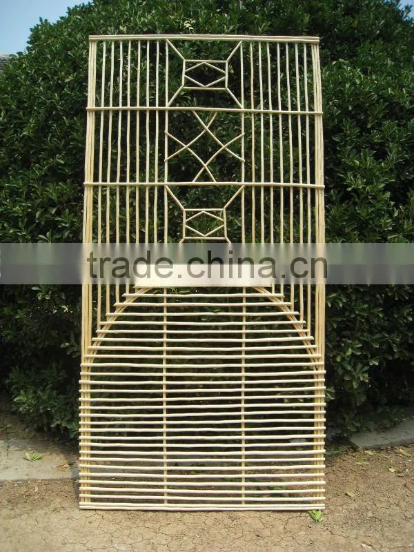 Wooden garden fencing screen