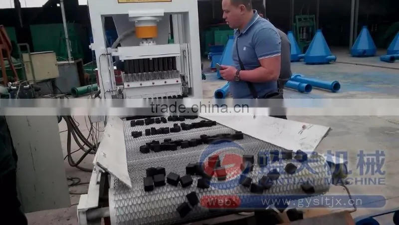 High Speed Coconut Shell Shisha Charcoal Briquette Machine