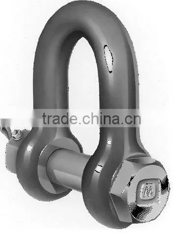 galvanized screw pin lifting shackle