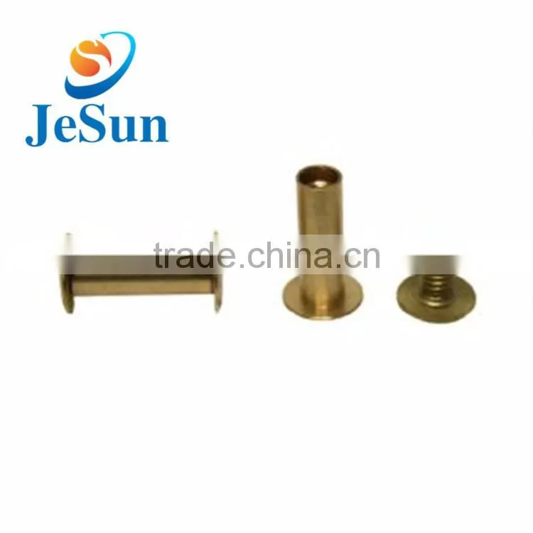 OEM guangdong manufaturing brass special screws