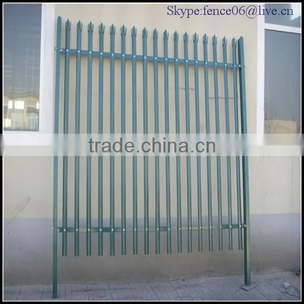 Professional Hot Dipped Galvanized Palisade Fence from China