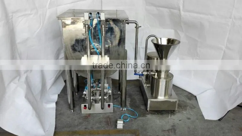 sanitary stainless steel paste filling machine for jam